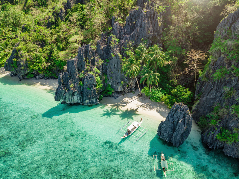 Philippines El Nido Palawan Beach